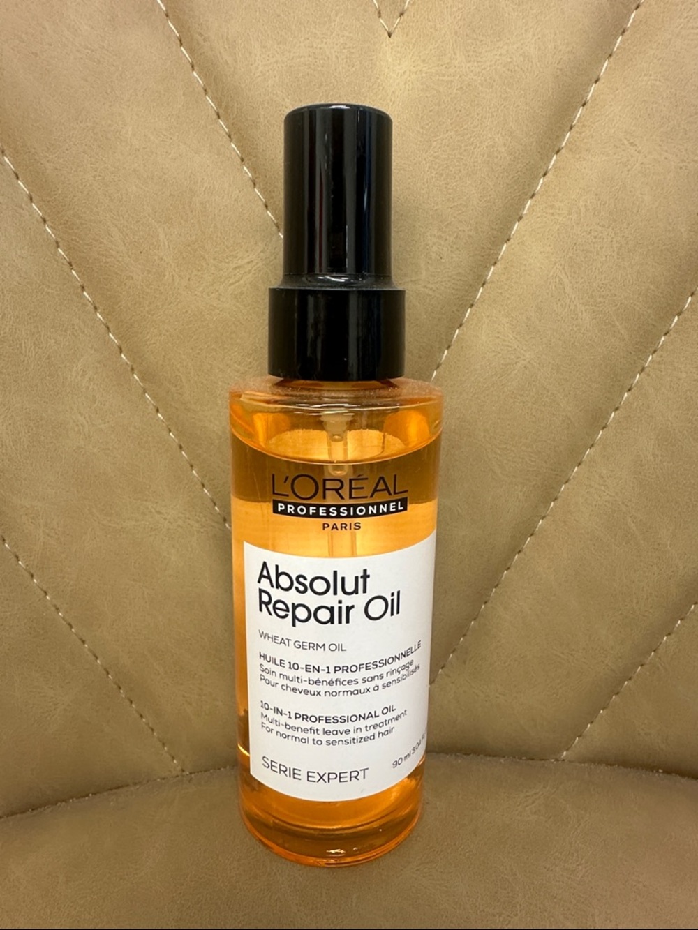L'Oreal Absolut Repair Oil - Orange and Black Bottle